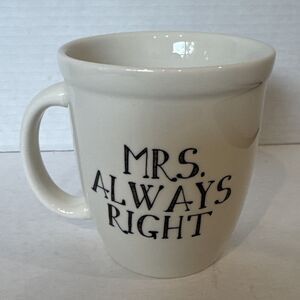 Natural Life Mrs Always Right Coffee Mug